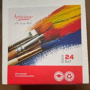 Articulous | Set of 24 5x7 Canvas Panels 🎨🖌️